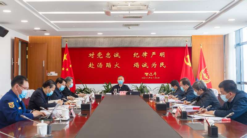 草逼视频特写免费黄明在应急管理部党委会上强调 着力加强党委班子自...